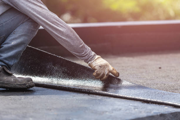Professional Vapor Barrier Installation technician working in Oak Harbor, OH